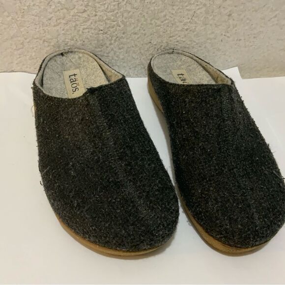 TAOS Italian Wool Slip-On Unisex Clogs Size EU 39 - Picture 2 of 7
